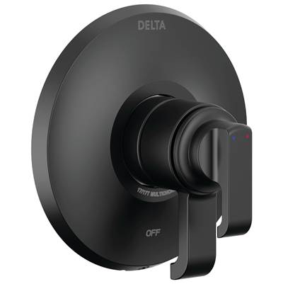 Delta Faucet Tetrae 17 Series Valve Only Trim - Matte Black