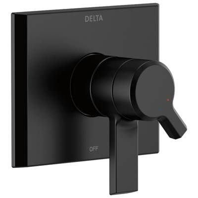 Delta Faucet Pivotale Monitor 17 Series Valve Only Trim - Matte Black