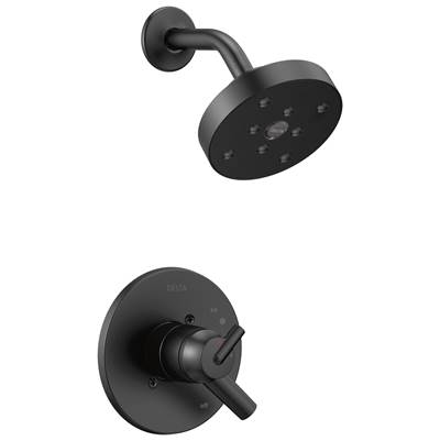 Delta Faucet Trinsic Monitor 17 Series H2OKineticShower Trim - Matte Black