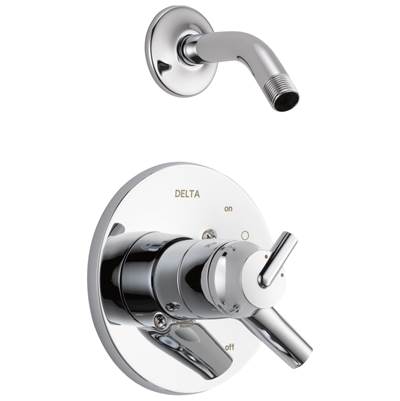 Delta Faucet Trinsic Monitor 17 Series Shower Trim - Less Shower Head - Chrome
