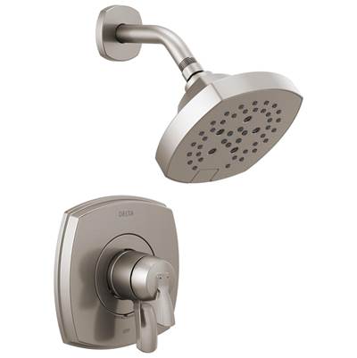 Delta Faucet Stryke 17 Series Shower Only - Lumicoat - Stainless