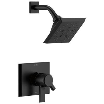 Delta Faucet Pivotale Monitor 17 Series H2okineticshower Trim - - Matte Black