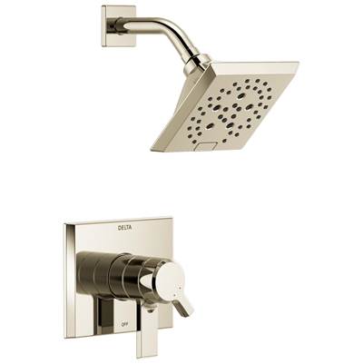 Delta Faucet Pivotale Monitor 17 Series H2okineticshower Trim - Lumicoat Polished - Nickel