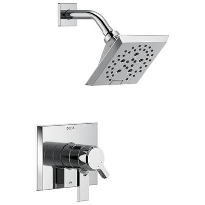 Delta Faucet Pivotale Monitor 17 Series H2okineticshower Trim - Lumicoat - Chrome