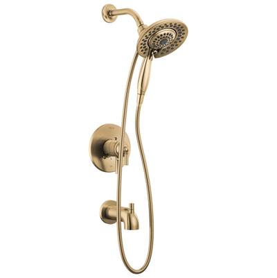 Delta Faucet Saylore Monitor 17 Series Tub & Shower Trim With In2ition - Champagne - Bronze