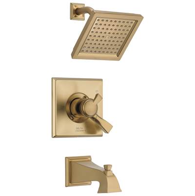 DrydenE Monitor 17 Series Tub & Shower Trim - Champagne Bronze