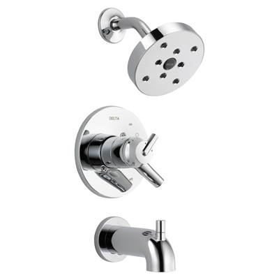 Delta Faucet Trinsic Monitor 17 Series H2OKineticTub & Shower Trim - Chrome