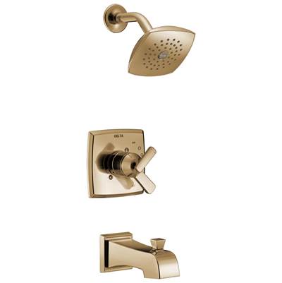 Ashlyn Monitor 17 Series Tub and Shower Trim Champagne Bronze