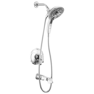 Delta Faucet Tetrae 17 Series Tub Shower Trim - Lumicoat - Chrome