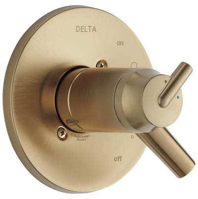 Delta Faucet Trinsic TempAssure 17T Series Valve Only Trim - Champagne Bronze