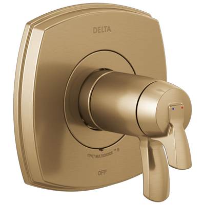 Delta Faucet Stryke 17 Thermostatic Valve Only - Lumicoat Champagne - Bronze