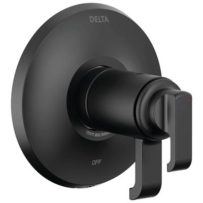 Delta Faucet Tetrae 17T Series Valve Only - Matte Black