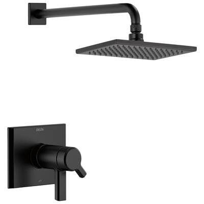 Delta Faucet Pivotale Tempassure 17T Series H2okineticshower Trim - Matte Black
