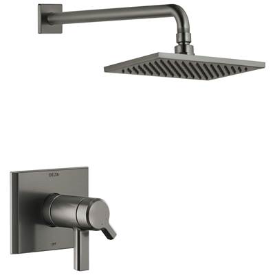 Delta Faucet Pivotale Tempassure 17T Series H2okineticshower Trim - Lumicoat Black Stainless