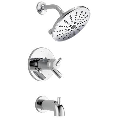 Delta Faucet Trinsic TempAssure 17T Series H2OKineticTub & Shower Trim - Chrome