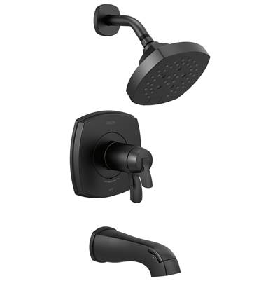 Delta Faucet Stryke 17 Thermostatic Tub and Shower Only - Matte Black