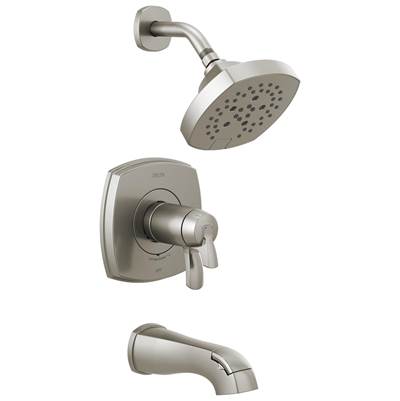 Delta Faucet Stryke 17 Thermostatic Tub and Shower Only - Lumicoat Stainless