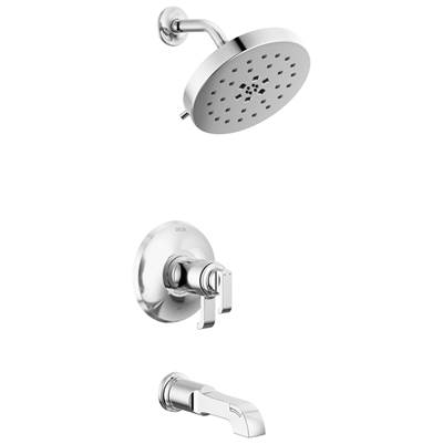 Delta Faucet Tetrae 17T Series Tub Shower Trim - Lumicoat Chrome