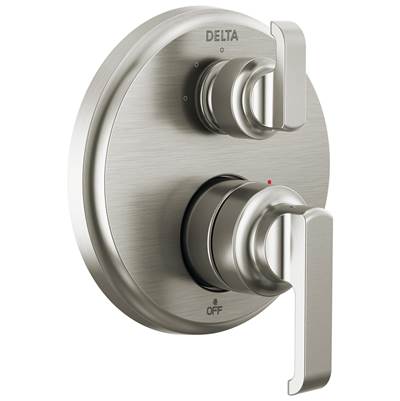 Delta Faucet Tetrae 14 Series Integrated Diverter Trim with 3-Setting - Lumicoat Stainless