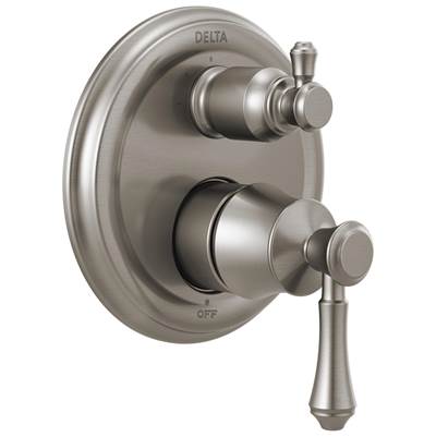 CassidyE Traditional 2-Handle Monitor 14 Series Valve Trim with 3-Setting Integrated Diverter