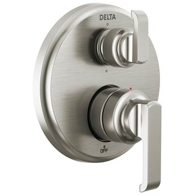 Delta Faucet Tetrae 14 Series Integrated Diverter Trim With 6-setting - Lumicoat - Stainless
