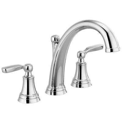 Delta Faucet WoodhurstE Roman Tub Trim - Chrome