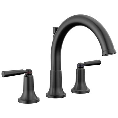 Delta Faucet Saylore Roman Tub Trim - - Matte Black