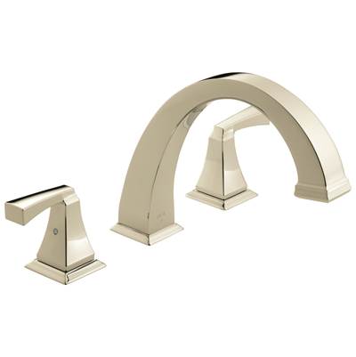 DrydenE Roman Tub Trim - Polished Nickel