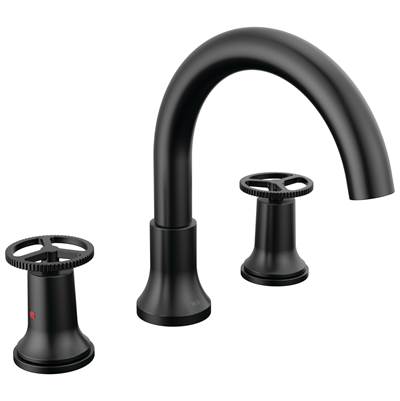 Delta Faucet Trinsic Roman Tub Faucet Trim - Matte Black