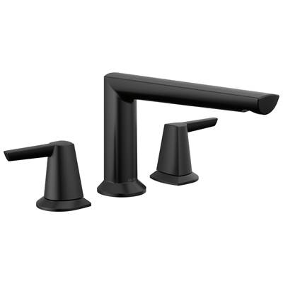GaleonE 3-Hole Roman Tub Trim - Matte Black