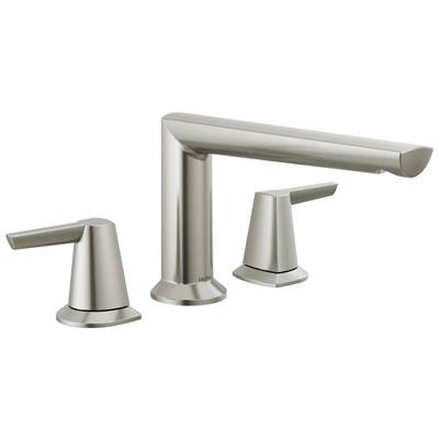 GaleonE 3-Hole Roman Tub Trim - Lumicoat Stainless