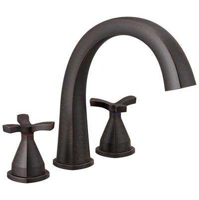 Delta Faucet Stryke Three Hole Roman Tub Trim - Venetian - Bronze