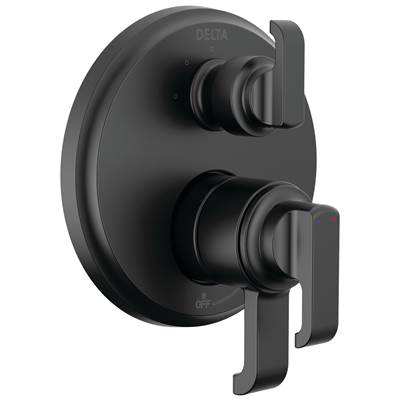 Delta Faucet Tetrae 17 Series Integrated Diverter Trim With 3-setting - - Matte Black