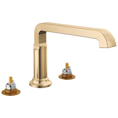 Delta Faucet Tetrae Roman Tub Trim - Lumicoat Champagne - Bronze