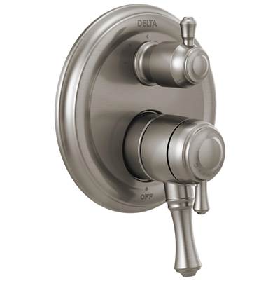 CassidyE Traditional 2-Handle Monitor 17 Series Valve Trim with 3-Setting Integrated Diverter
