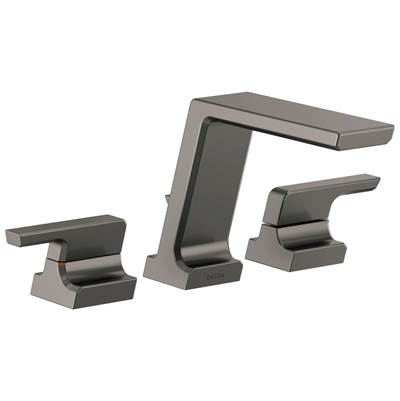 Delta Faucet Pivotale Roman Tub Trim - Lumicoat Black Stainless