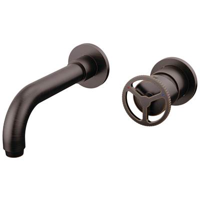 Delta Faucet Trinsic Single Handle Wall Mount Bathroom Faucet Trim - Venetian Bronze