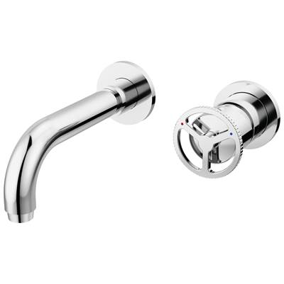 Delta Faucet Trinsic Single Handle Wall Mount Bathroom Faucet Trim - Chrome