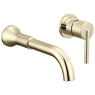 Delta Faucet Trinsic Single Handle Mount Bathroom Faucet - Polished Nickel