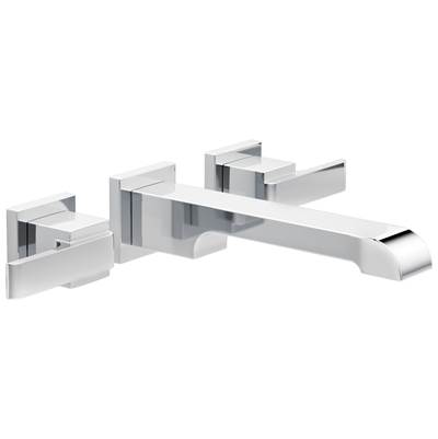 Ara Two Handle Wall Mount Bathroom Faucet Trim