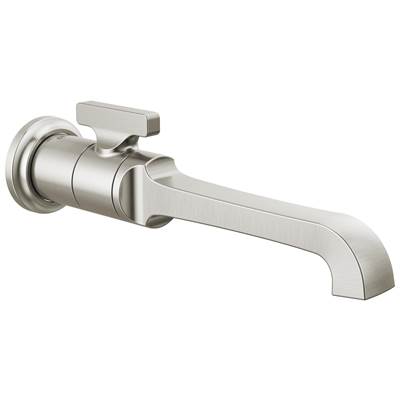 Delta Faucet Tetrae Single Handle Wall Mount Bathroom Faucet Trim - Lumicoat - Stainless