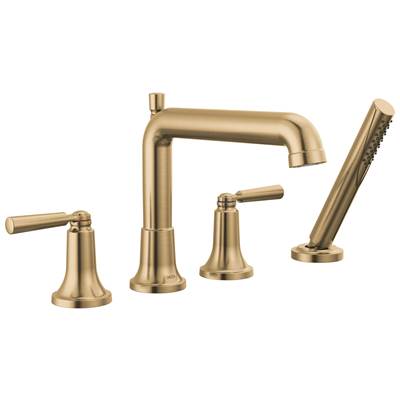 Delta Faucet Saylore Roman Tub Trim With Hand Shower - Champagne - Bronze