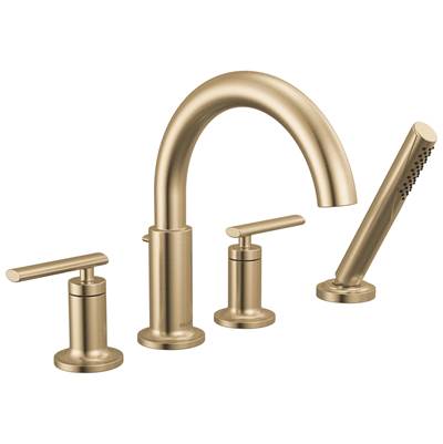 Altado Roman Tub Trim with Hand Shower Champagne Bronze