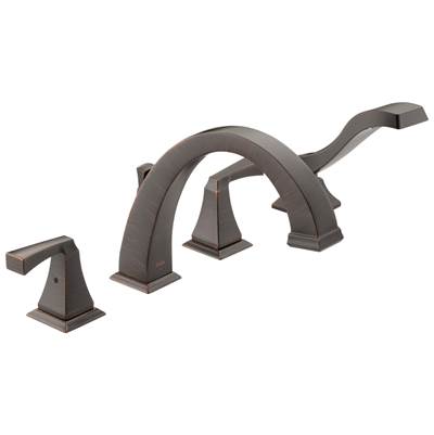 DrydenE Roman Tub with Hand Shower Trim - Venetian Bronze