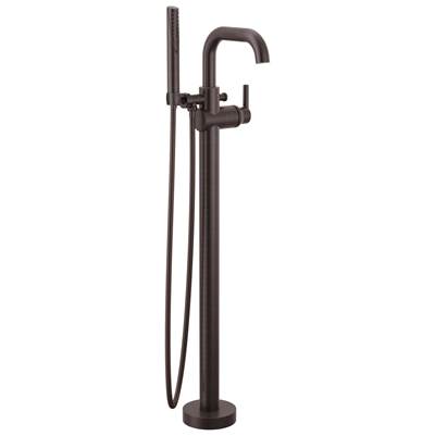 Delta Faucet Trinsic Floor Mount Tub Filler - Venetian Bronze