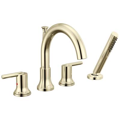 Delta Faucet Trinsic Roman Tub Trim - Polished Nickel