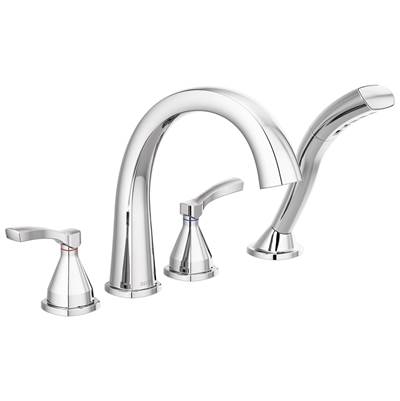 Delta Faucet Stryke Roman Tub Trim With Hand Shower - Lumicoat - Chrome