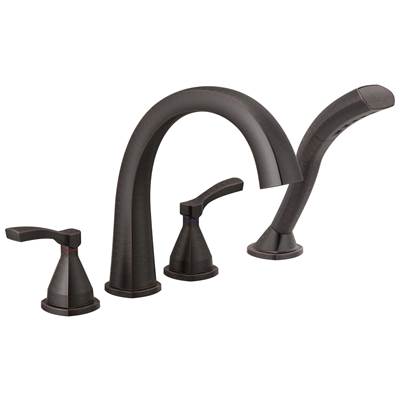 Delta Faucet Stryke Four Hole Roman Tub Trim - Venetian - Bronze