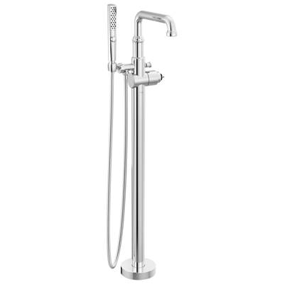 BroderickE Floor Mount Tub Filler Trim- Less Handle