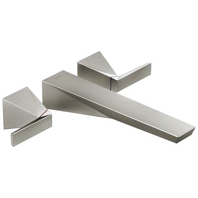 Delta Faucet TrillianE Wall Mount Tub Filler Trim - Lumicoat Stainless